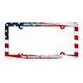 Full Color Aluminum License Plate Frame